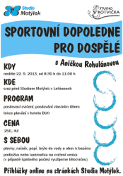 Sportovn� dopoledne pro dosp�l�
